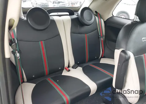 2012 Fiat 500C Lounge from USA, damaged, VIN 3C3CFFER3CT237311